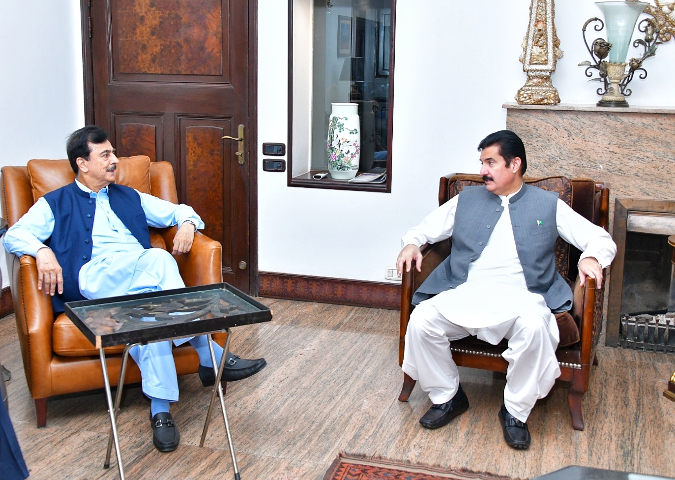 Faisal Karim Kundi visited Gilani House