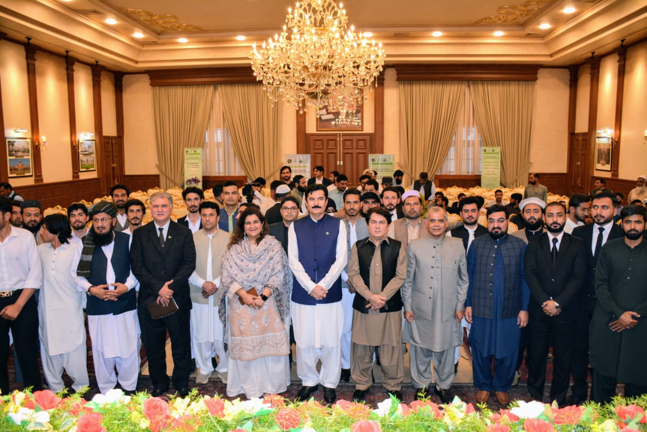 Kundi hosts Regional Dialogue Conference arranged by IRCRA and PPAF at Governor House Peshawar