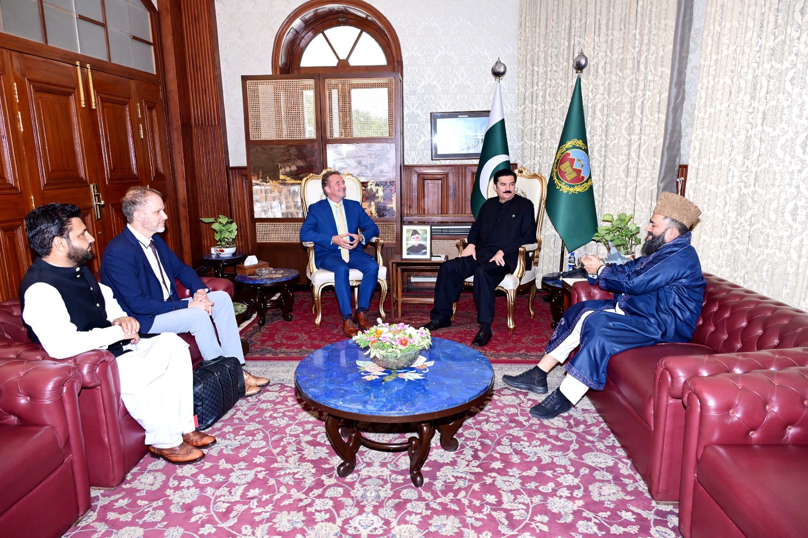 Kundi, Ruet-e-Hilal chairman discuss peace, religious harmony