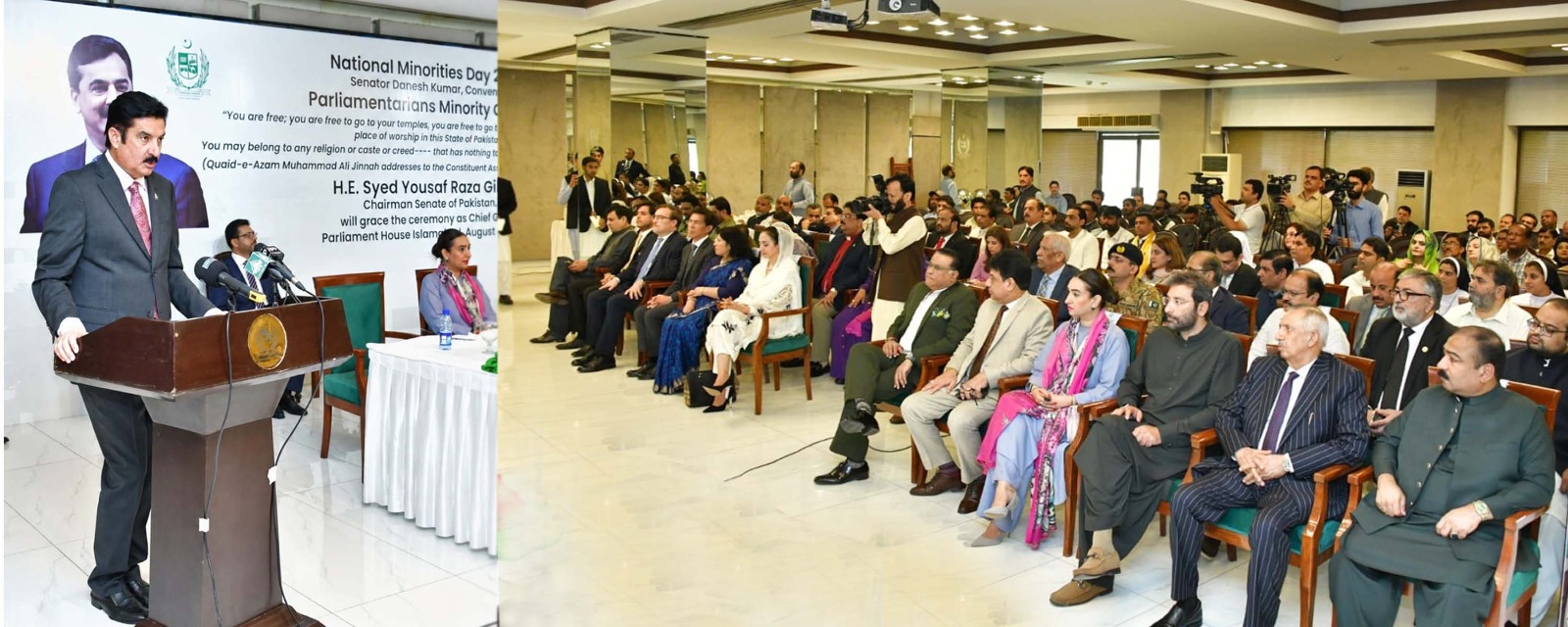  Kundi reaffirmed that minorities are equal citizens of Pakistan, highlighting their vital role in the country’s development, prosperity, and progress.