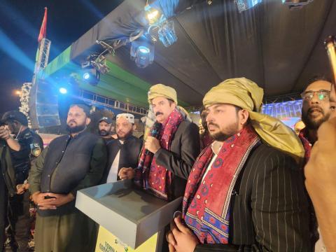 10-day Spring Festival and Flower Exhibition organized by the Town Municipal Corporation (TMC) Korangi in Karachi