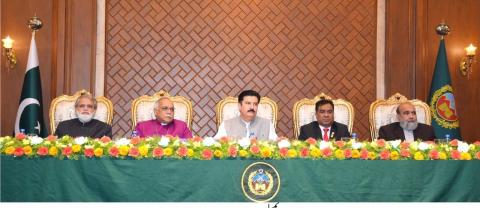 Kundi hosts Religious Freedom in the Constitution of Pakistan Conference arranged by Implementation of Minority Rights