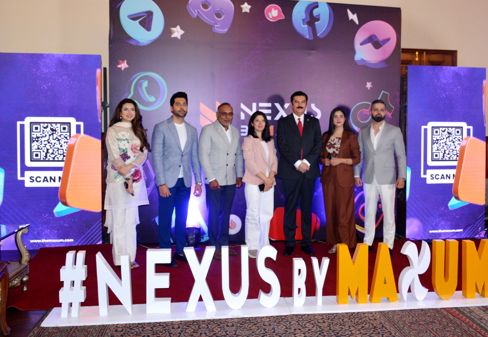  Governor Khyner Pakhtunkhwa Faisal Karim Kundi attends as Chief Guest influencers event arranged by NEXUS BY MAXUN at Governor House Peshawar on Saturday.