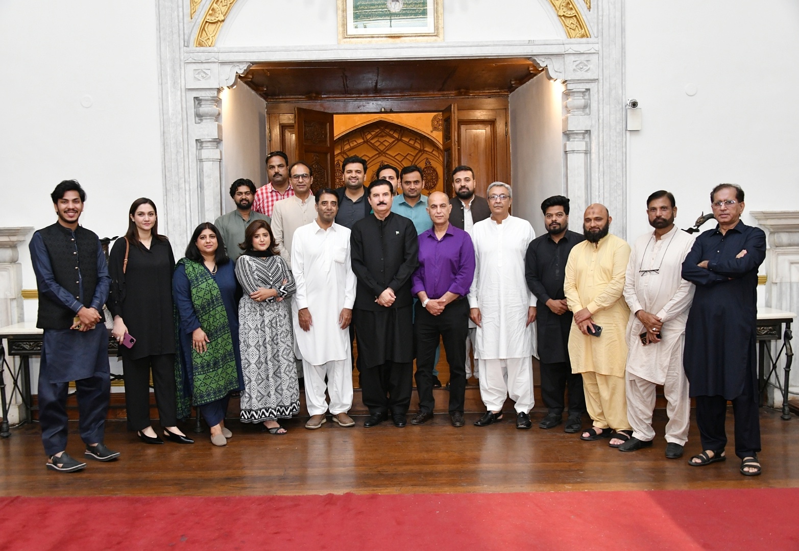 Kundi held an interactive session with media persons 