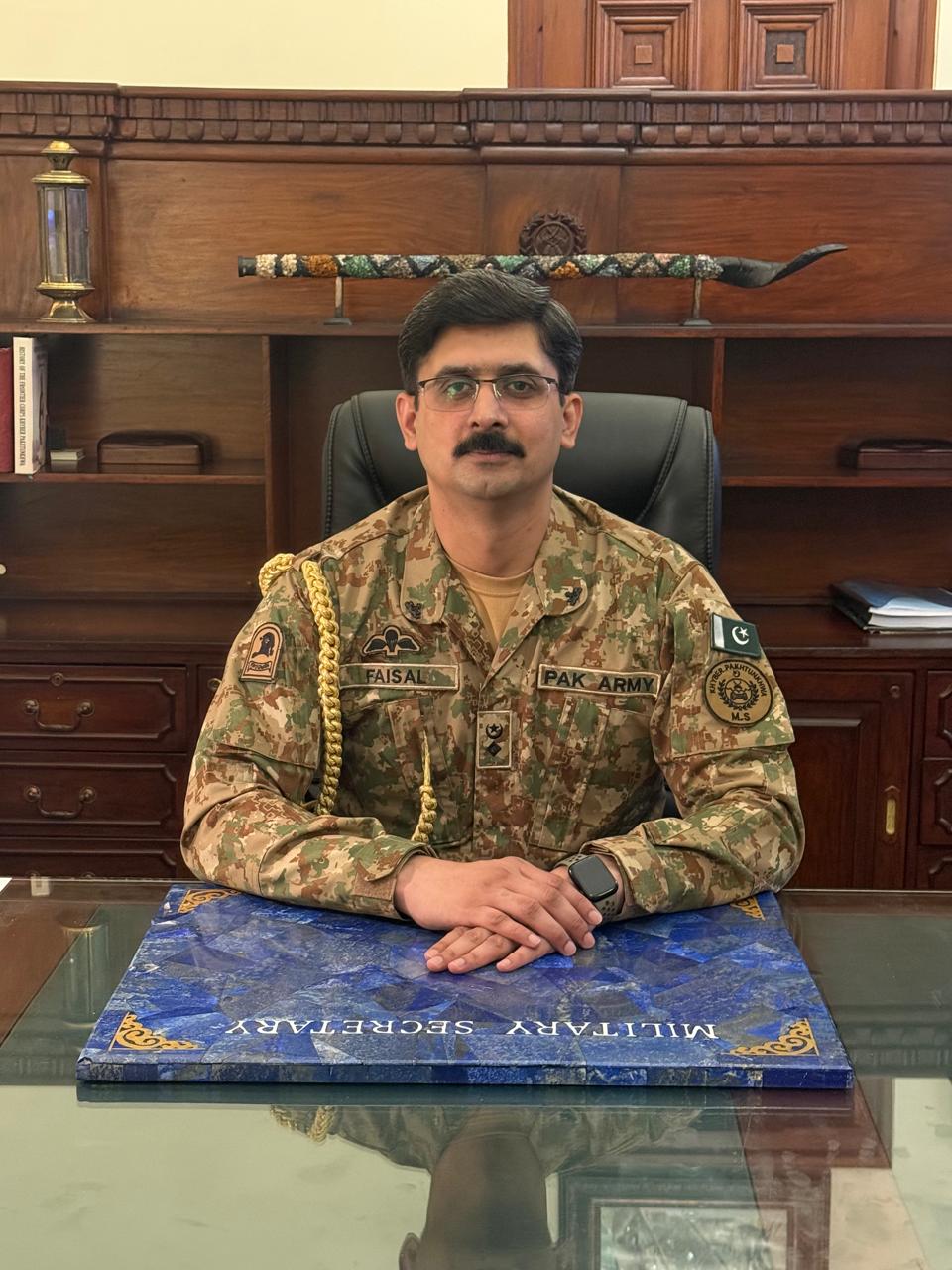  Lt: Col. Faisal Arif