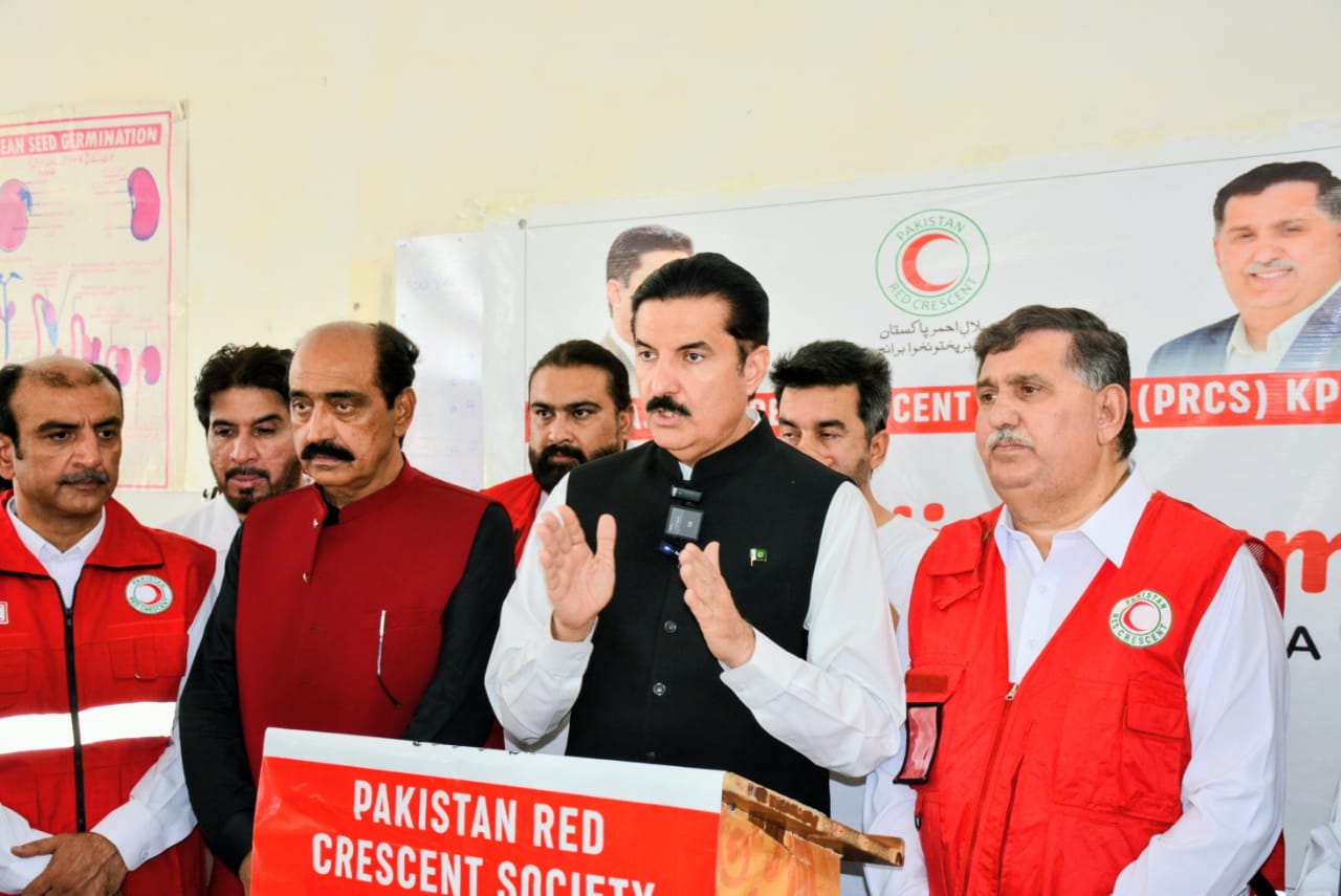 Governor Khyber Pakhtunkhwa Faisal Karim Kundi on Sunday praised the Pakistan Red Crescent Society (PRCS) for providing free healthcare services in remote areas
