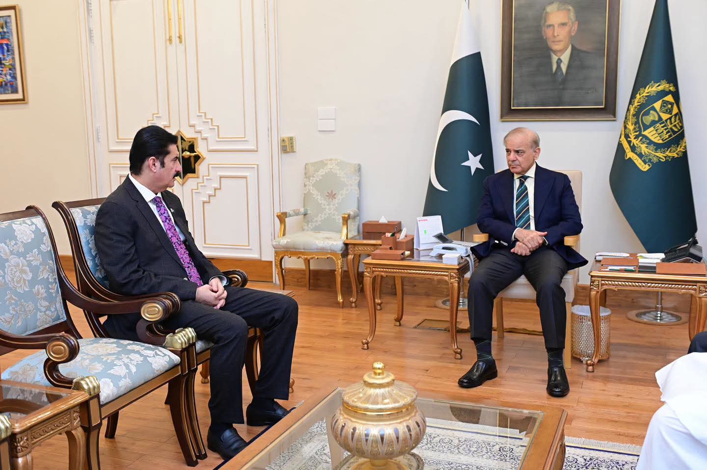  Kundi calls on Prime Minister Muhammad Shehbaz Sharif.