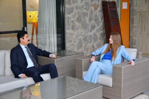 Faisal Karim Kundi meets with British High Commissioner