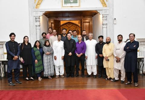 Kundi held an interactive session with media persons 