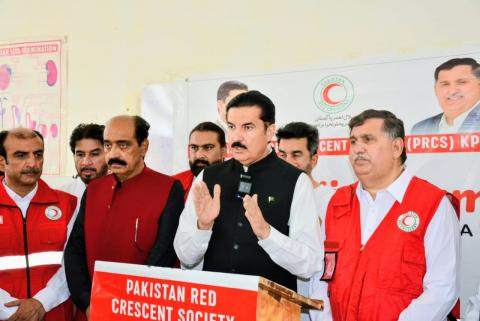 Governor Khyber Pakhtunkhwa Faisal Karim Kundi on Sunday praised the Pakistan Red Crescent Society (PRCS) for providing free healthcare services in remote areas